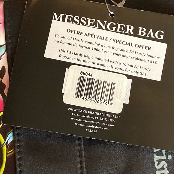 Brand new Don Ed Hardy designs messenger bag. - Picture 10 of 10